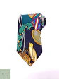Corbata de Seda Estampada Temática Alcione - Miniatura 2