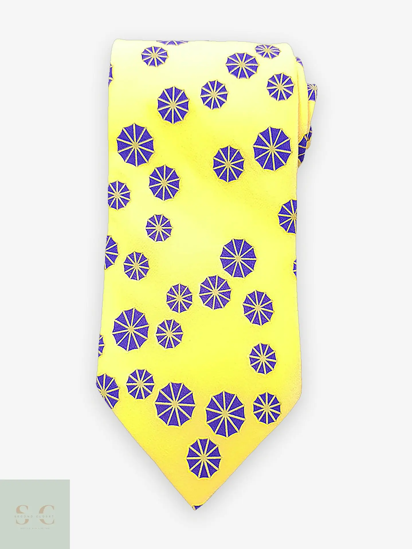 Corbata de Seda Natural con Motivo Geométrico Skandia 1