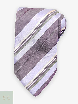 Corbata de Seda a Rayas Diagonales Theo Kölln