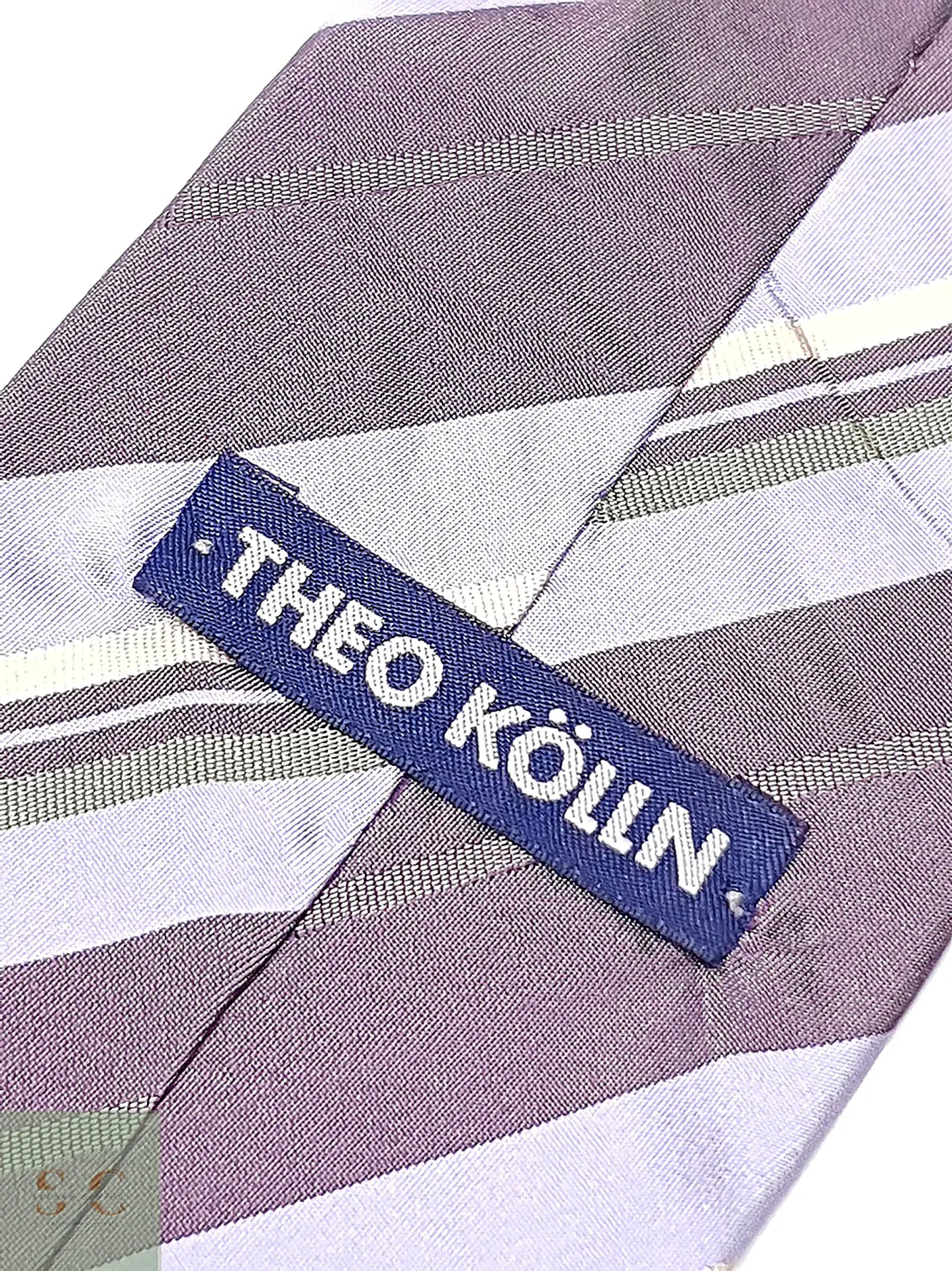 Corbata de Seda a Rayas Diagonales Theo Kölln 3