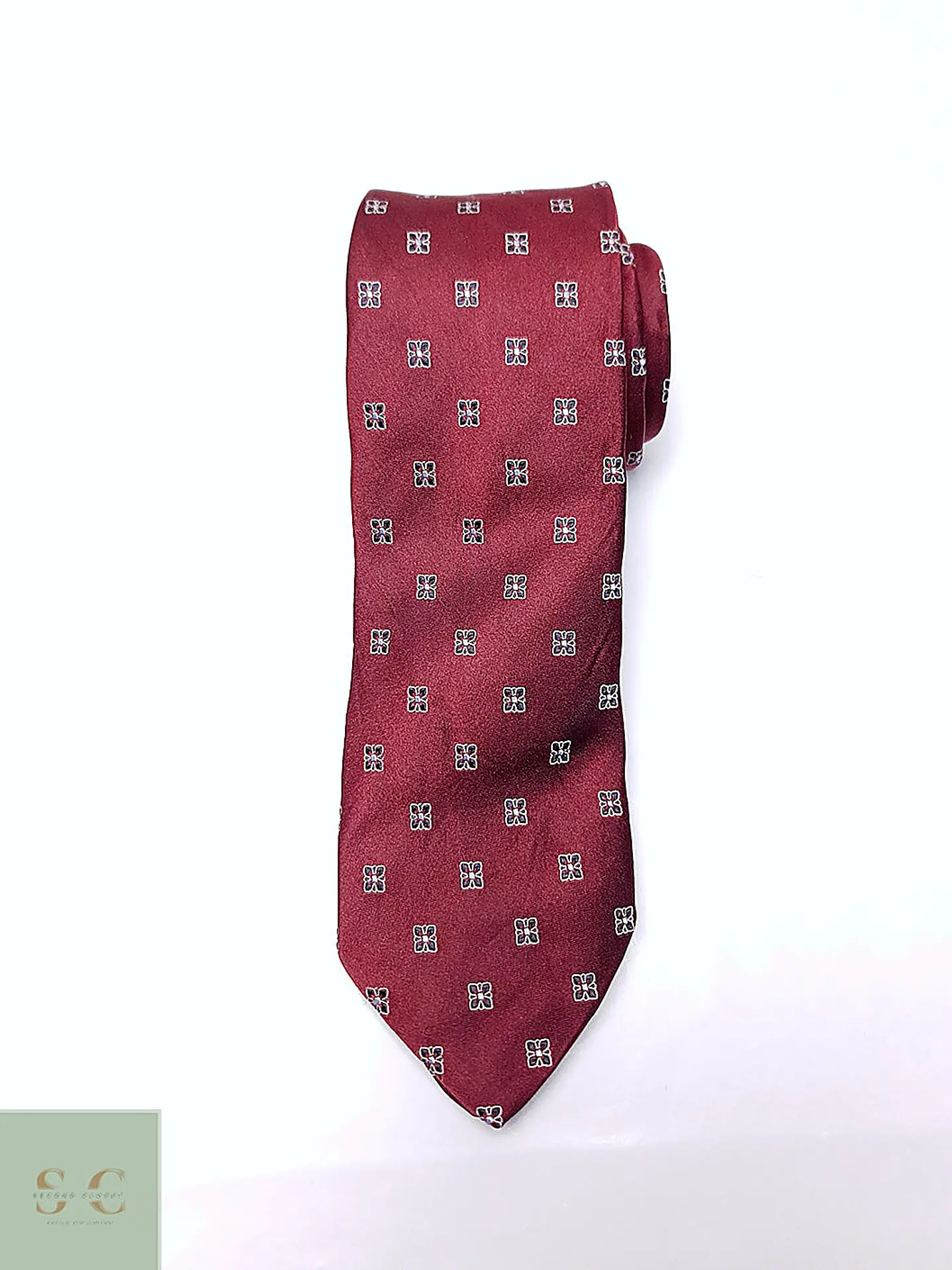 Corbata de Seda con Microdiseño Floral Daniel Hechter Paris 2