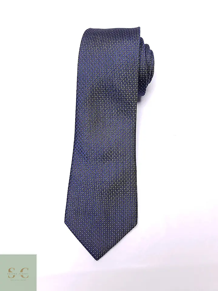 Corbata de Seda con Microdiseño Geométrico Westbury 2