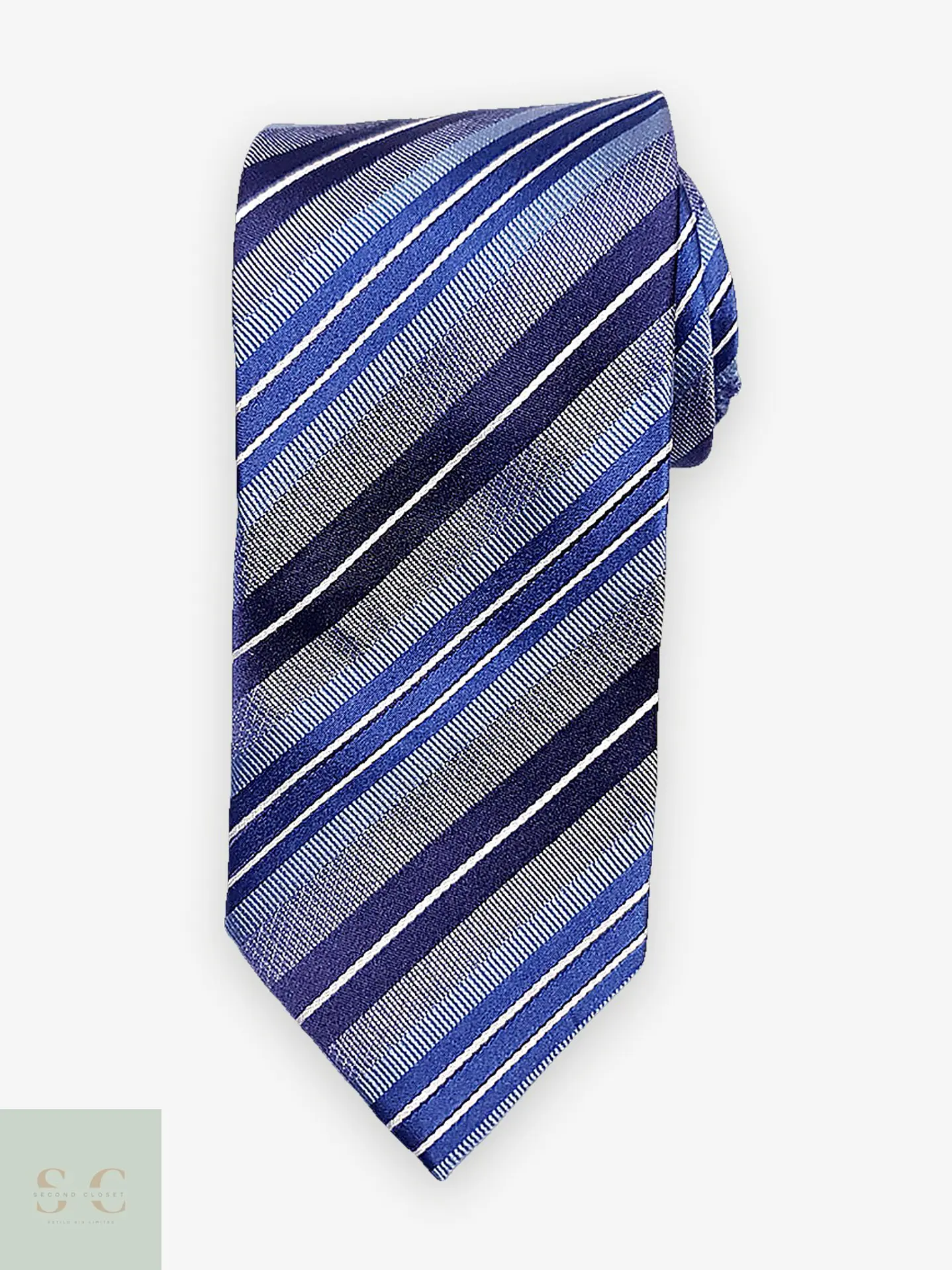 Corbata de Seda a Rayas Regimentales TCM 1