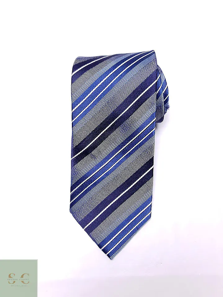 Corbata de Seda a Rayas Regimentales TCM 2