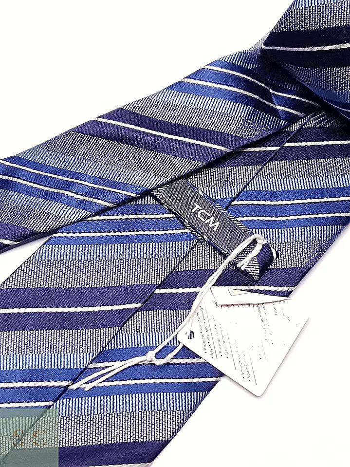 Corbata de Seda a Rayas Regimentales TCM 3