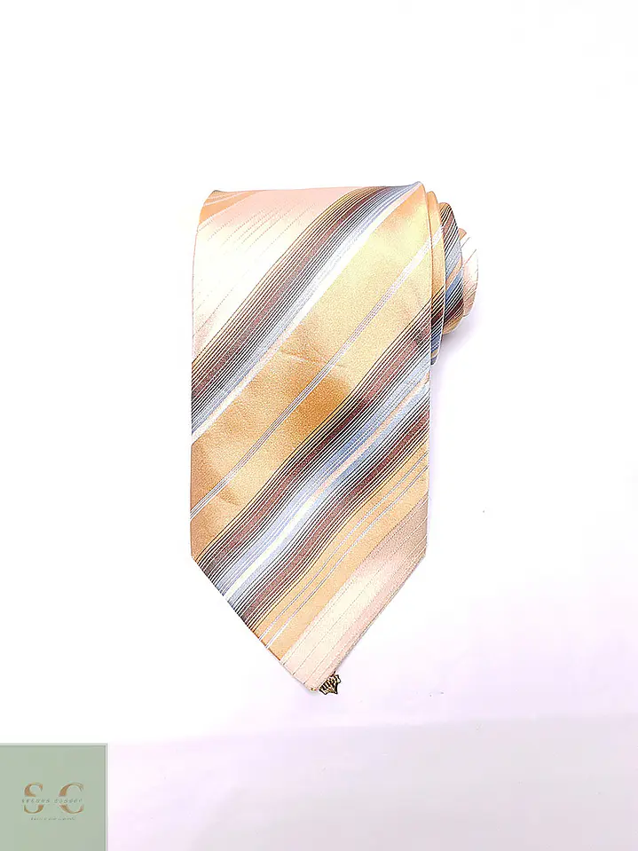 Corbata de Seda a Rayas Diagonales Alpi 2
