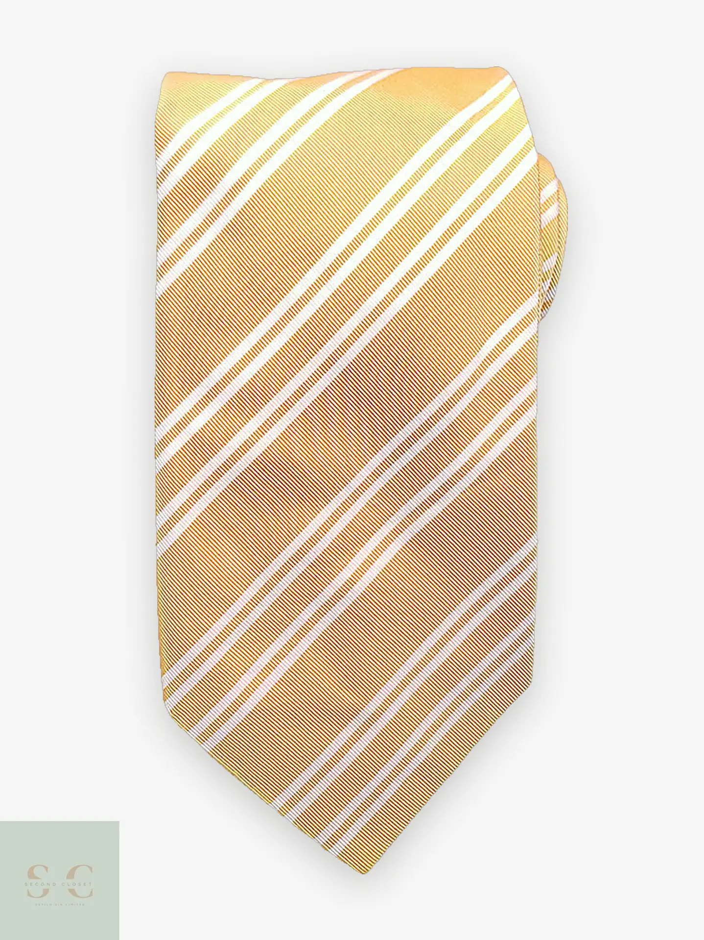 Corbata de Seda a Rayas Diplomáticas Simon Gray 1