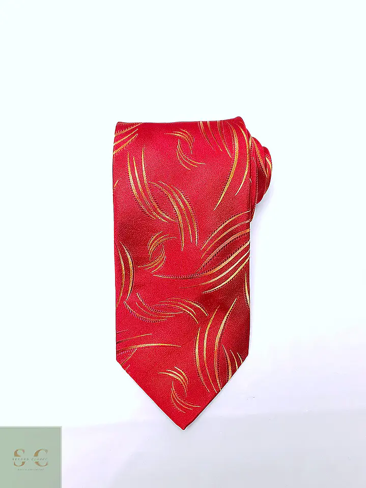 Corbata de Seda con Motivo Jacquard Abstracto Pavone 2