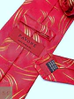 Corbata de Seda con Motivo Jacquard Abstracto Pavone - Miniatura 3