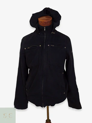 Chaqueta Urbana de Paño con Capucha GUESS Talla SM/M