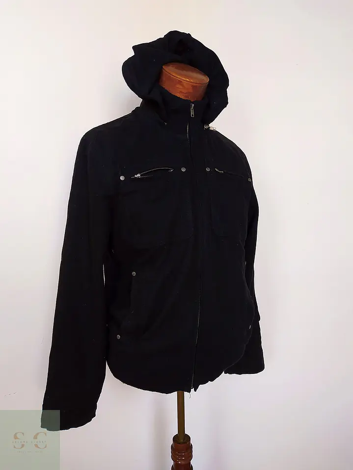 Chaqueta Urbana de Paño con Capucha GUESS Talla SM/M 3