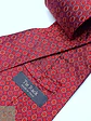 Corbata de Seda con Patrón Geométrico Tie Rack - Miniatura 3