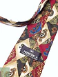 Corbata de Seda Patchwork Paisley Frederic A - Miniatura 3