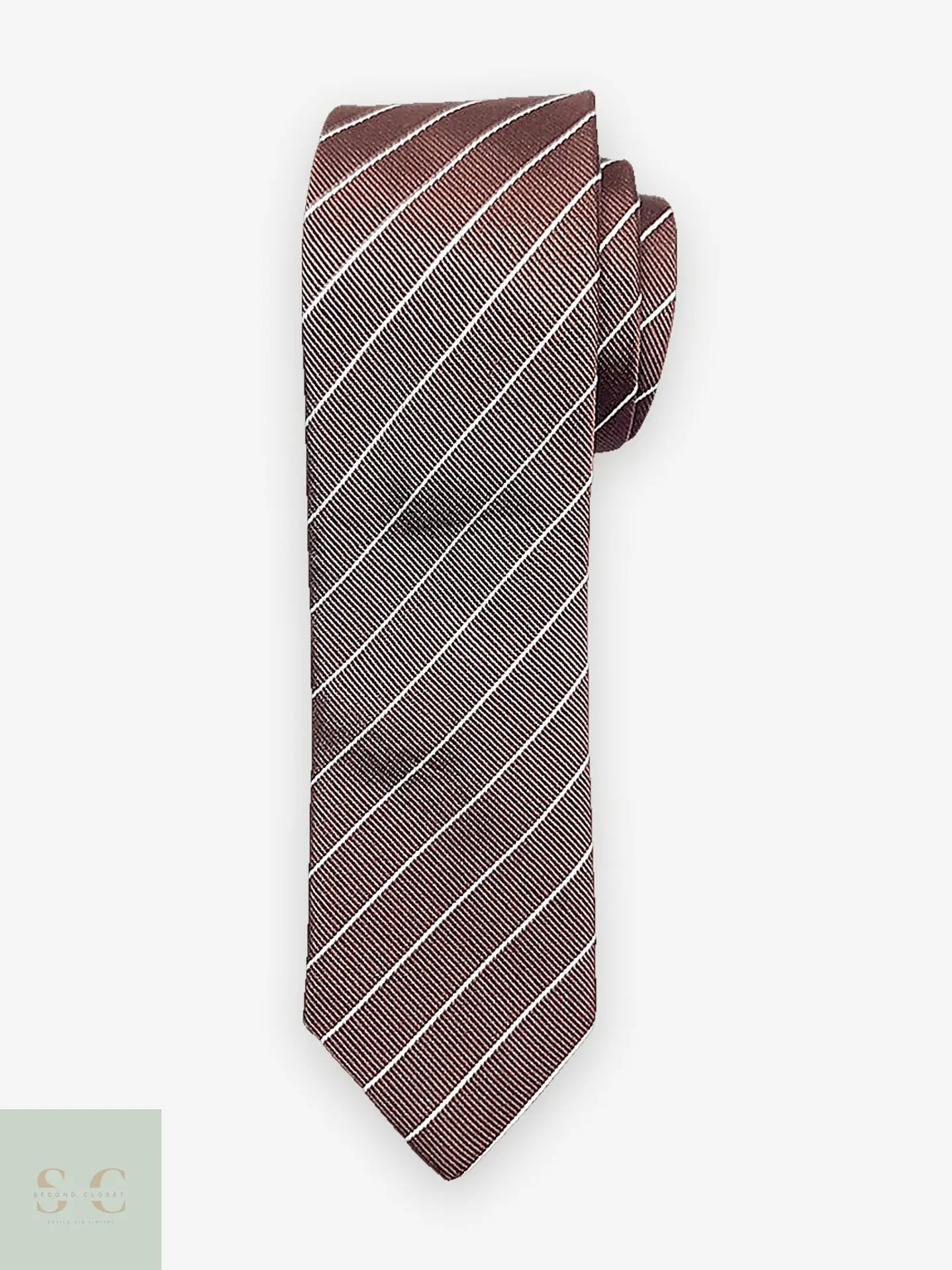 Corbata de Seda a Rayas Diagonales A. Christensen 1