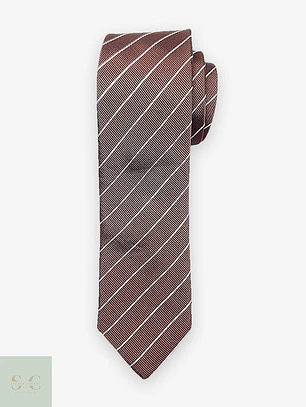 Corbata de Seda a Rayas Diagonales A. Christensen