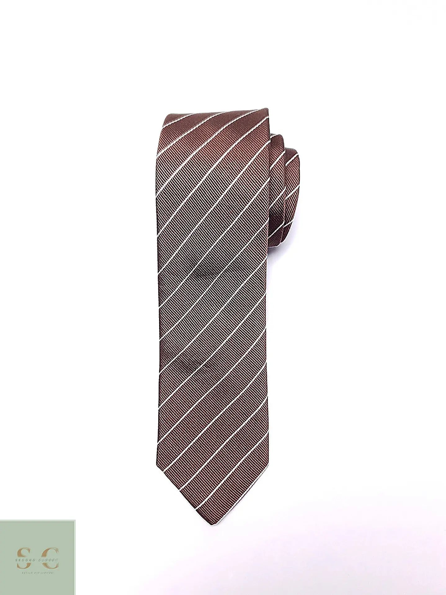 Corbata de Seda a Rayas Diagonales A. Christensen 2