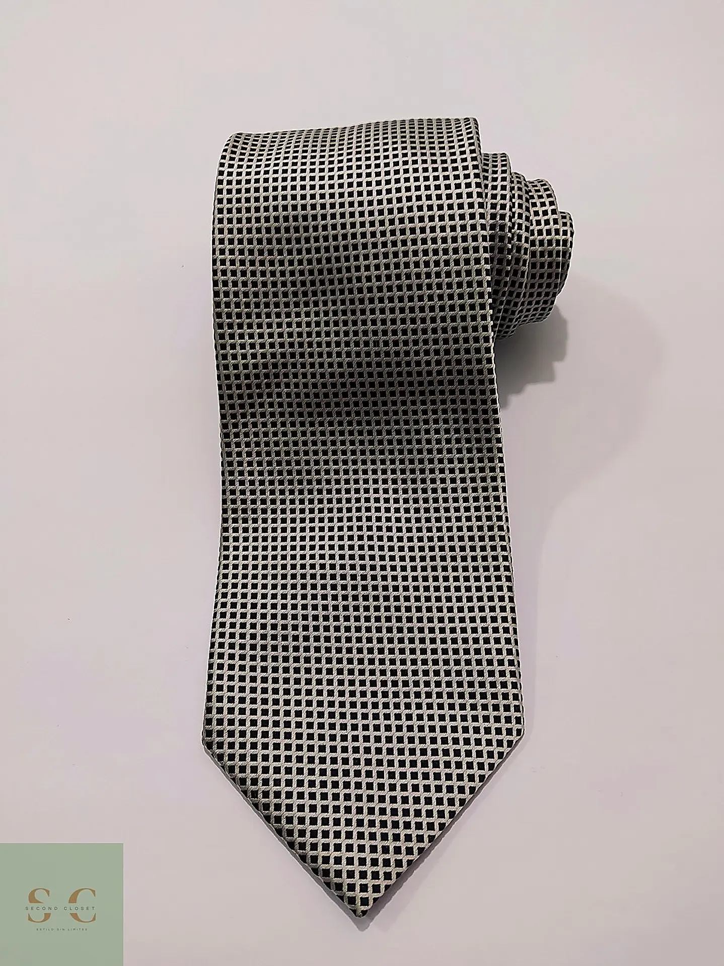 Corbata Clásica de Seda Jacquard Sarpi Milano 2