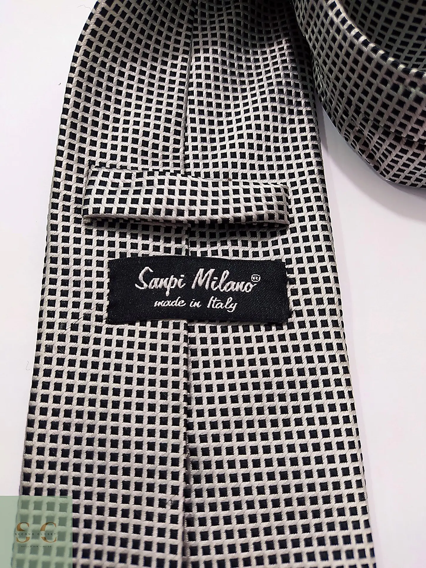 Corbata Clásica de Seda Jacquard Sarpi Milano 3