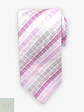 Corbata de Seda con Patrón Geométrico J.B.C. - Miniatura 1