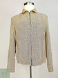Chaqueta Corta Blouson en Cuadrillé Beige Zara Talla M - Miniatura 3