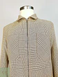 Chaqueta Corta Blouson en Cuadrillé Beige Zara Talla M - Miniatura 4