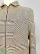 Chaqueta Corta Blouson en Cuadrillé Beige Zara Talla M - Miniatura 7
