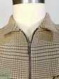 Chaqueta Corta Blouson en Cuadrillé Beige Zara Talla M - Miniatura 8