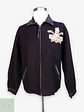 Chaqueta Varsity de Paño de Lana y Cuero Roots Talla L/XL - Miniatura 1