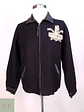 Chaqueta Varsity de Paño de Lana y Cuero Roots Talla L/XL - Miniatura 2