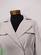 Trench Clásico Cruzado Blanco Perla H&M Talla S/SM - Miniatura 4
