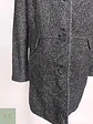 Abrigo Recto de Tejido Espiga con Cuello Chimenea Franco Callegari Talla L - Miniatura 4