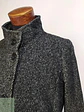 Abrigo Recto de Tejido Espiga con Cuello Chimenea Franco Callegari Talla L - Miniatura 6