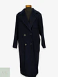 Abrigo Sobretodo de Lana Azul Marino Morton Bernard Talla L/XL - Miniatura 1
