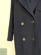Abrigo Sobretodo de Lana Azul Marino Morton Bernard Talla L/XL - Miniatura 12