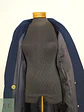 Abrigo Sobretodo de Lana Azul Marino Morton Bernard Talla L/XL - Miniatura 16