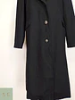 Abrigo Largo Sastre de Paño Negro Talla XL - Miniatura 4
