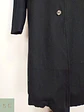 Abrigo Largo Sastre de Paño Negro Talla XL - Miniatura 5