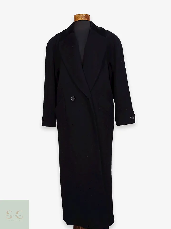 Abrigo Largo Clásico de Paño Jones New York Talla XXL 1
