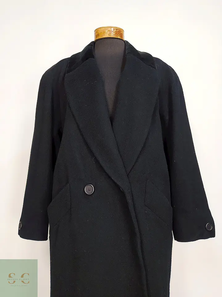 Abrigo Largo Clásico de Paño Jones New York Talla XXL 8