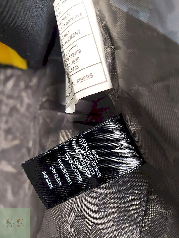 Abrigo Cruzado con Cinturón Express Talla S 13