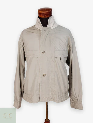 Chaqueta Casual de Cuello Alto Authentic Design Talla XL