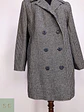 Abrigo Cruzado de Lana en Pata de Gallo Alorna Dillard's Talla L - Miniatura 3