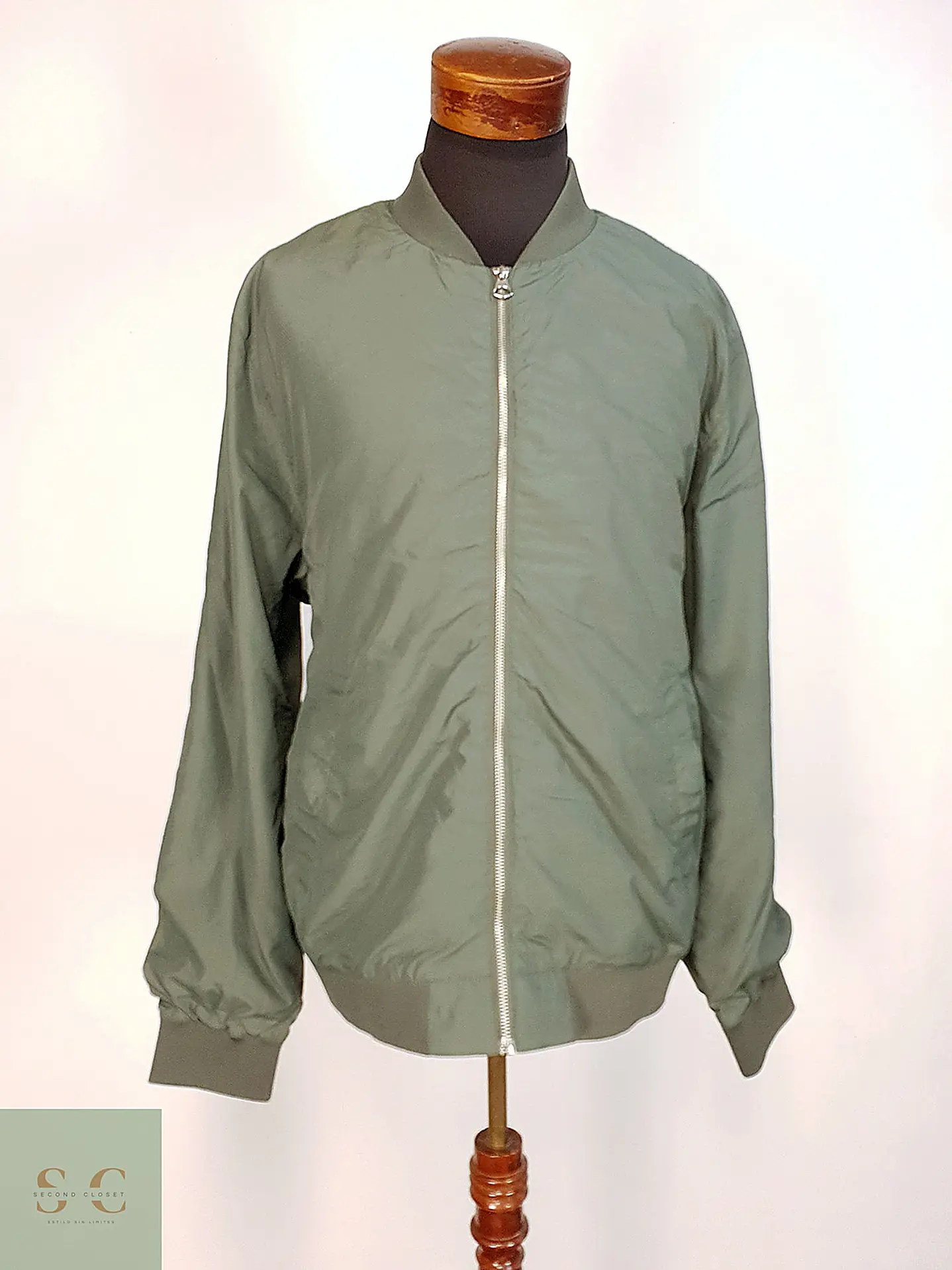 Chaqueta Bomber Ligera Utility H&M Talla XL 3