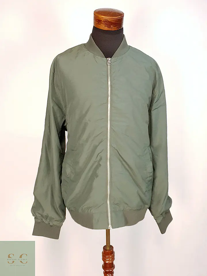 Chaqueta Bomber Ligera Utility H&M Talla XL 3