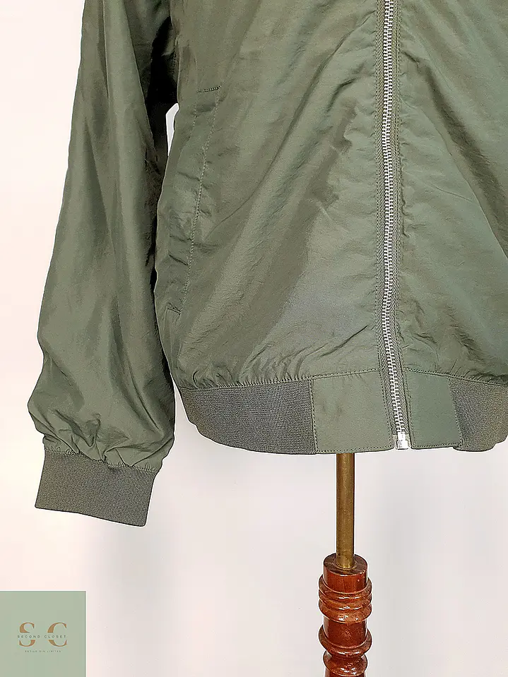 Chaqueta Bomber Ligera Utility H&M Talla XL 5