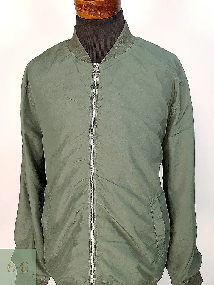 Chaqueta Bomber Ligera Utility H&M Talla XL 6