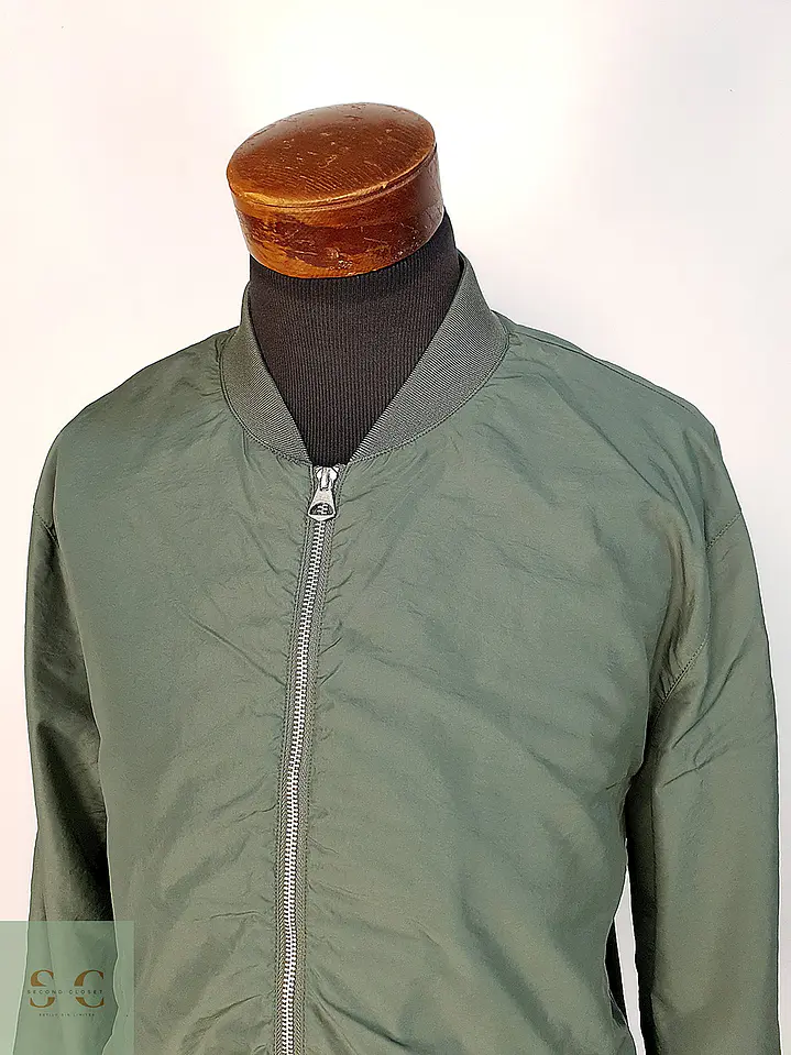 Chaqueta Bomber Ligera Utility H&M Talla XL 7