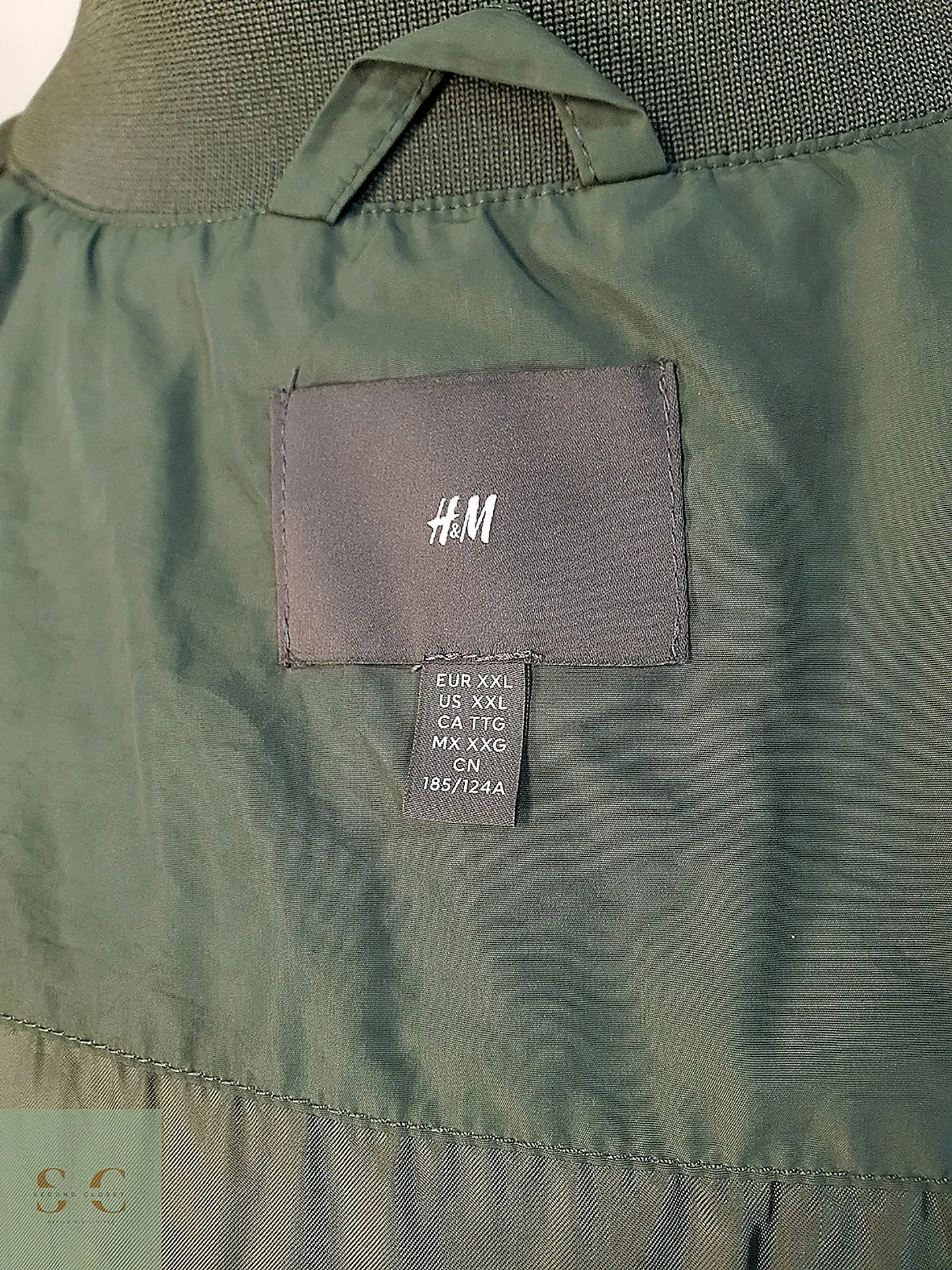 Chaqueta Bomber Ligera Utility H&M Talla XL 9