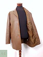Chaqueta Recta Minimalista en Ecocuero Talla L/XL - Miniatura 2