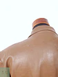 Chaqueta Recta Minimalista en Ecocuero Talla L/XL - Miniatura 11